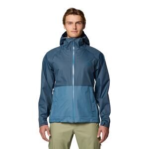 NWOT REI Co-Op Men’s Blue Gortex Waterproof Rain Jacket Size Small